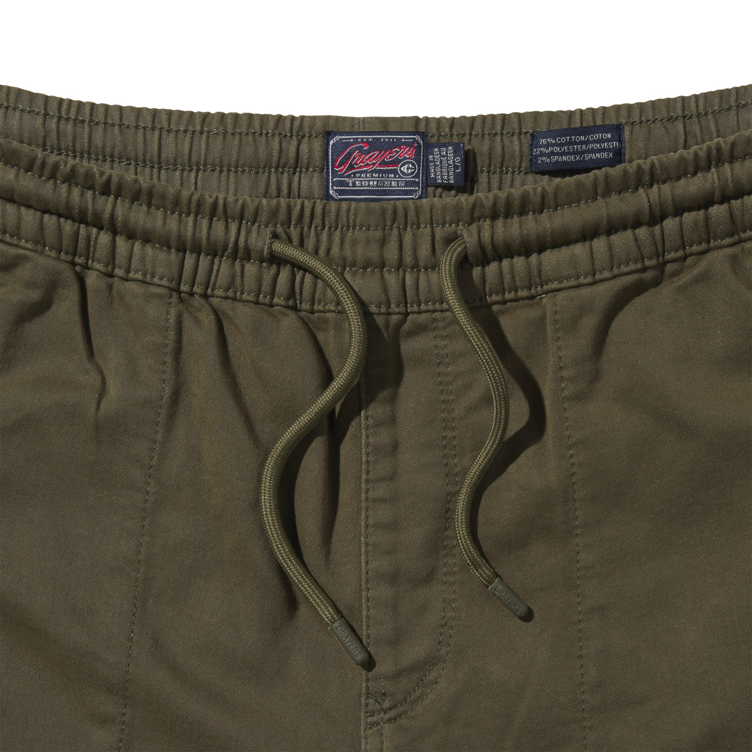 Hybrid Stretch Jogger - Military Olive Product Image