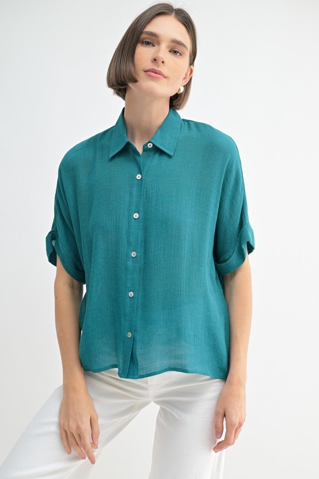Jada Button Up Blouse Product Image