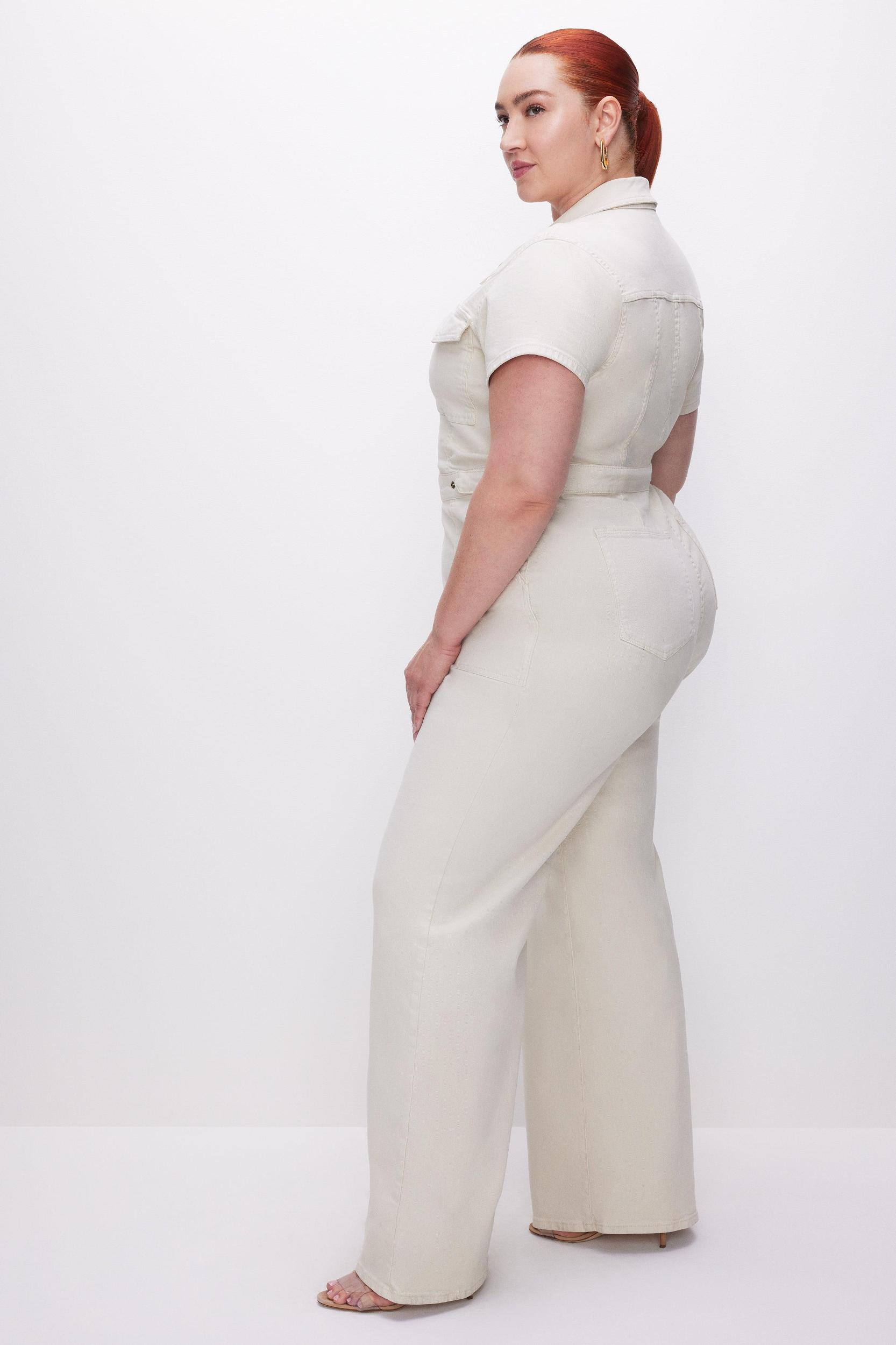 FIT FOR SUCCESS PALAZZO JUMPSUIT | BONE001 Product Image