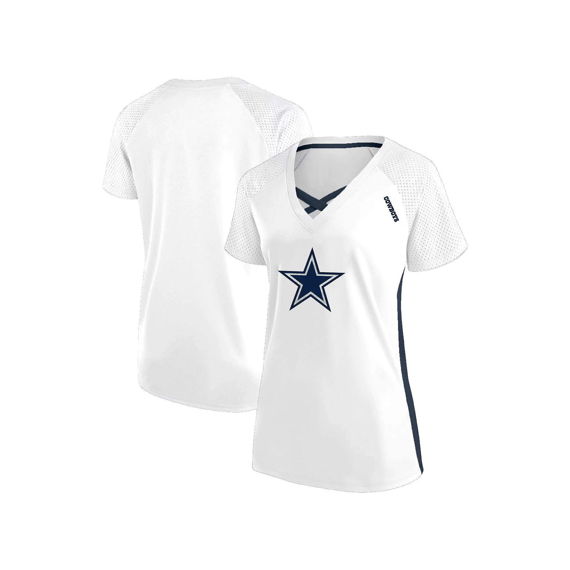Women's Fanatics White Dallas Cowboys Plus  Product Image