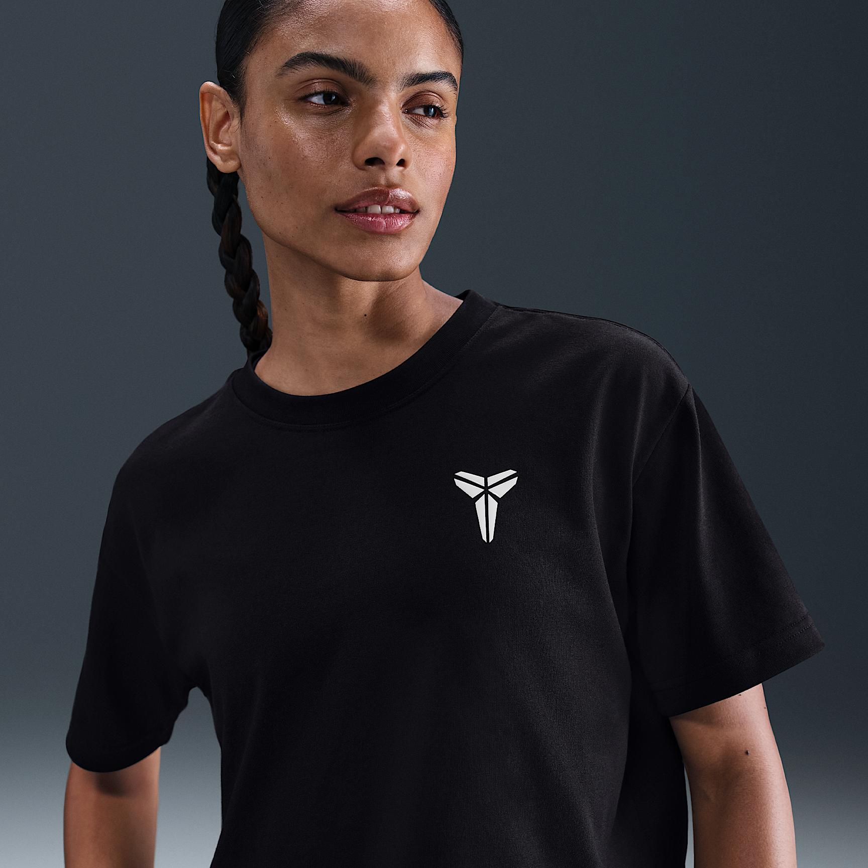 Nike Womens Kobe Dri-FIT Cropped Basketball T-Shirt | IM0367-010 Product Image