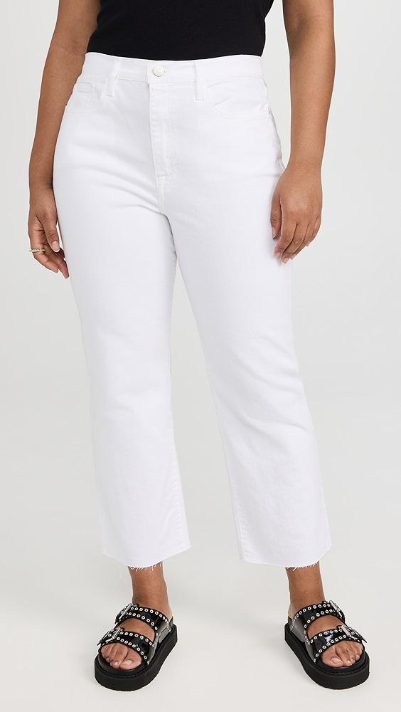 FRAME Le Jane Crop Raw After Jeans | Shopbop Product Image