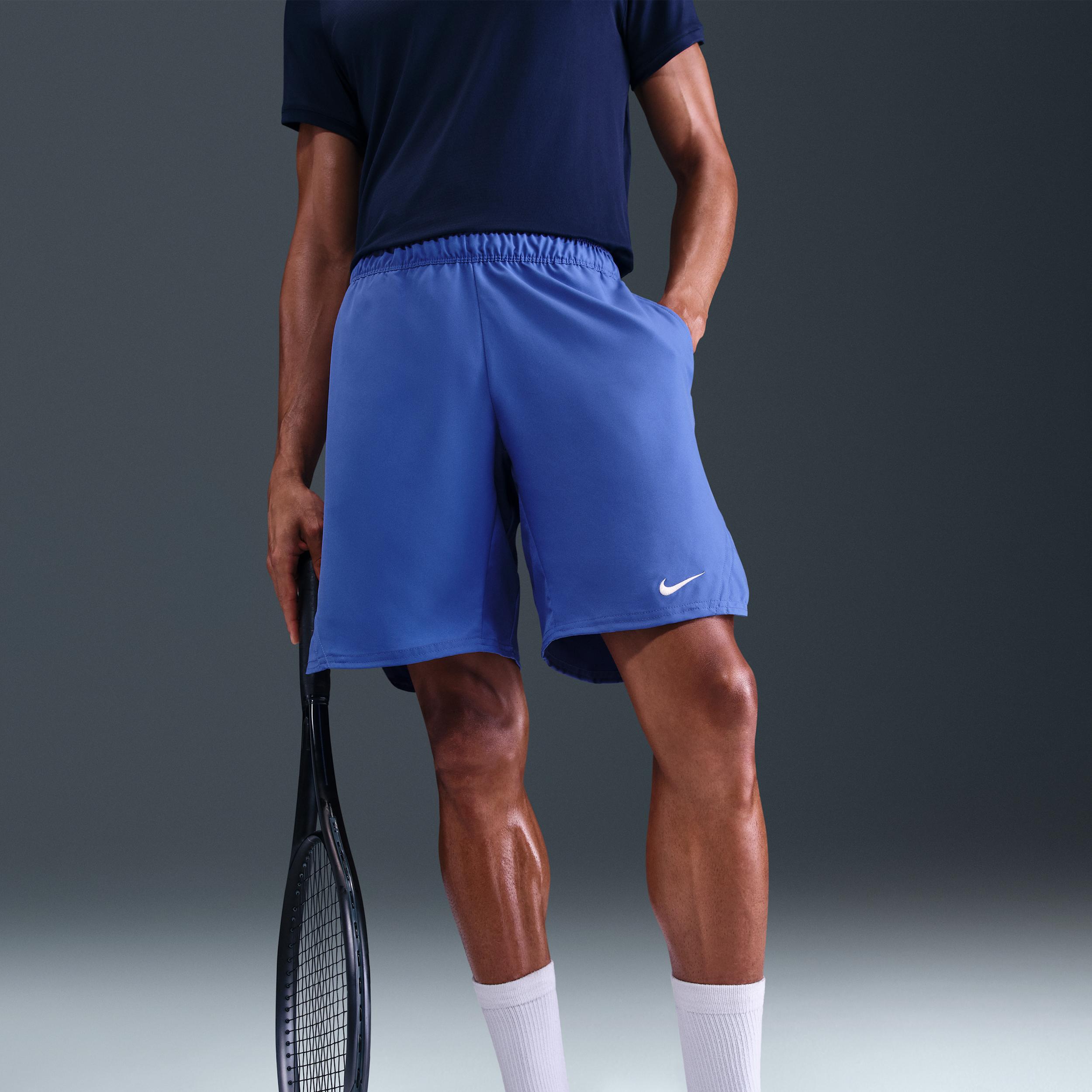 Nike Mens Court Victory Dri-FIT 9 Tennis Shorts | FD5384-411 Product Image