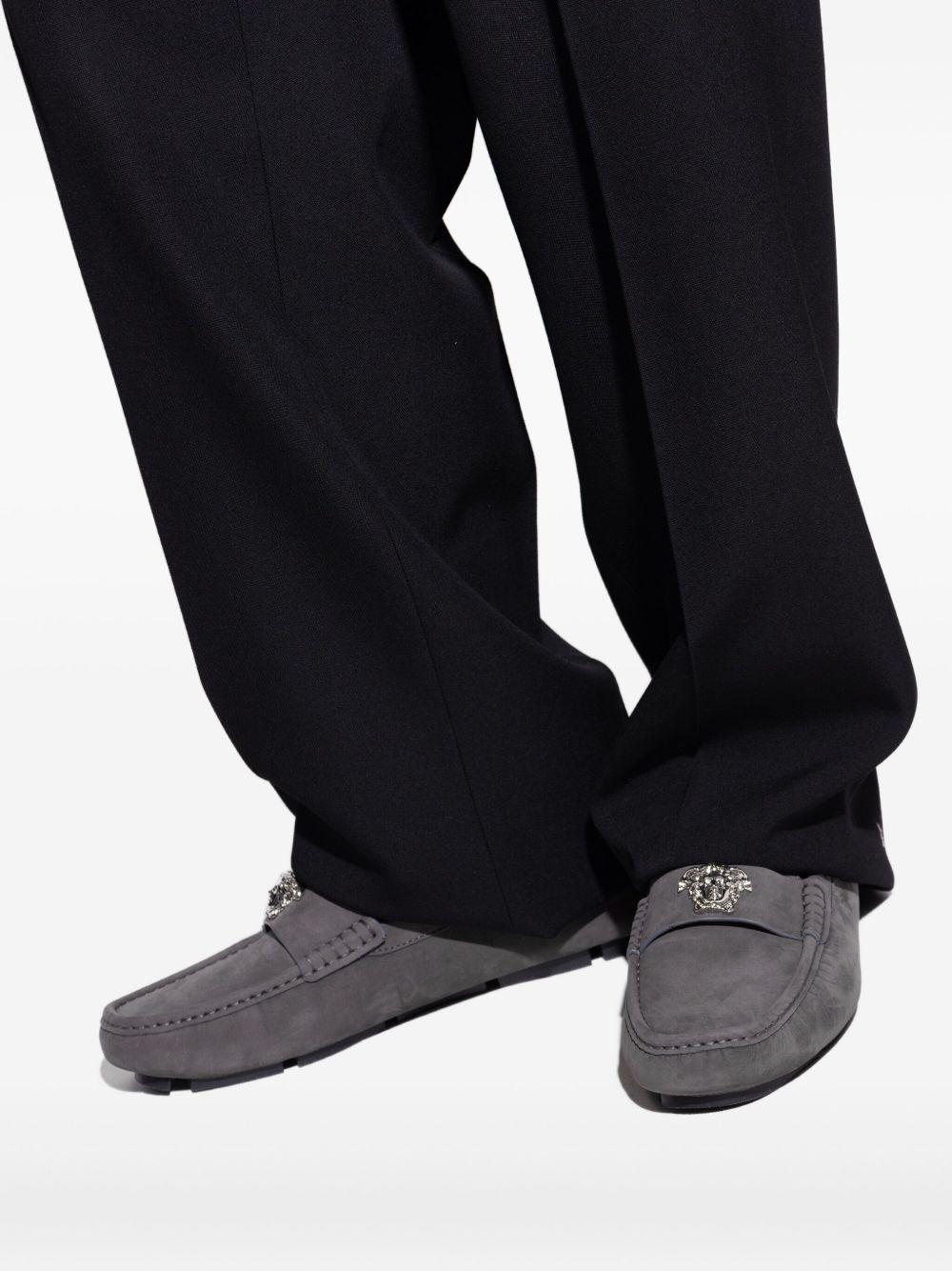 La Medusa-embellished loafers Product Image