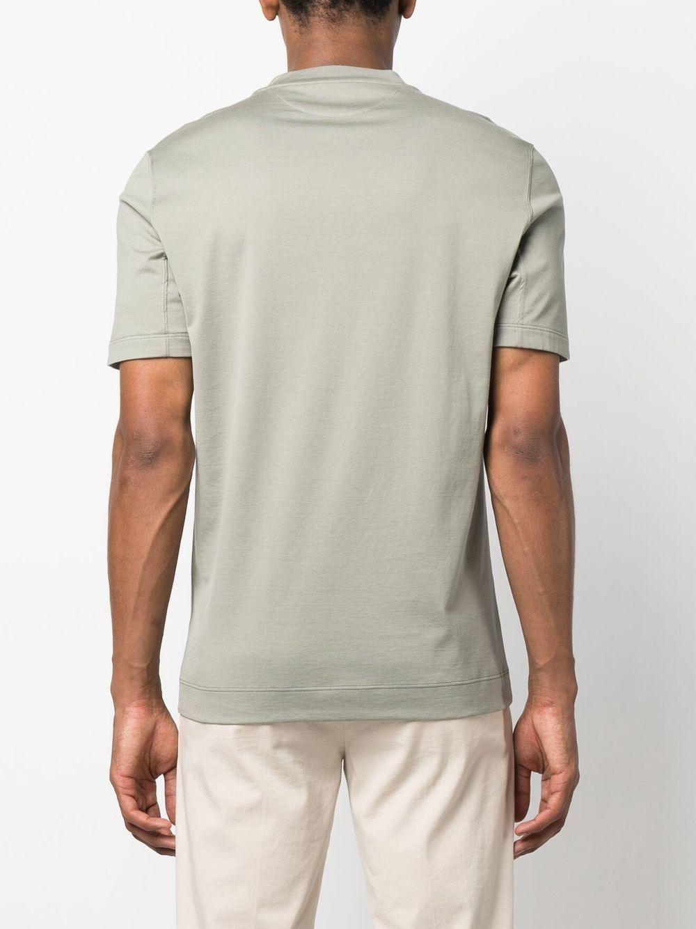 slogan-print cotton T-shirt Product Image