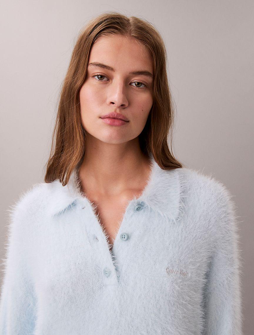Soft Polo Relaxed Sweater Product Image