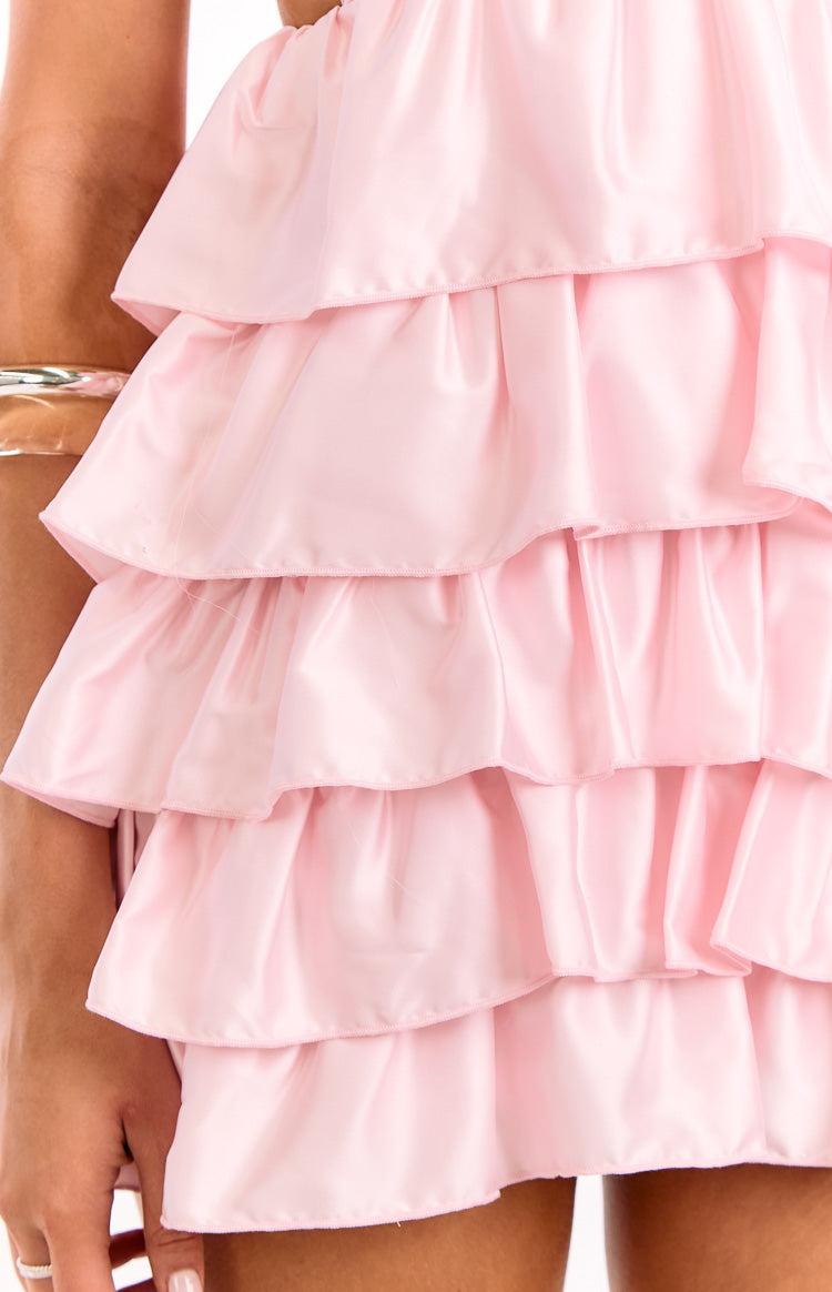 Marielle Pink Mini Dress Baby Product Image