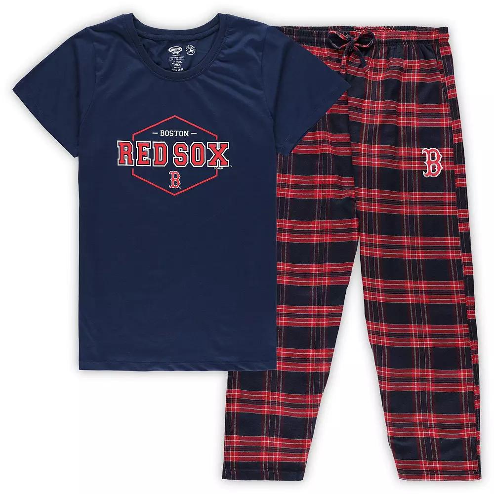 Women's Concepts Sport Navy/Red Boston Red Sox Plus  Product Image