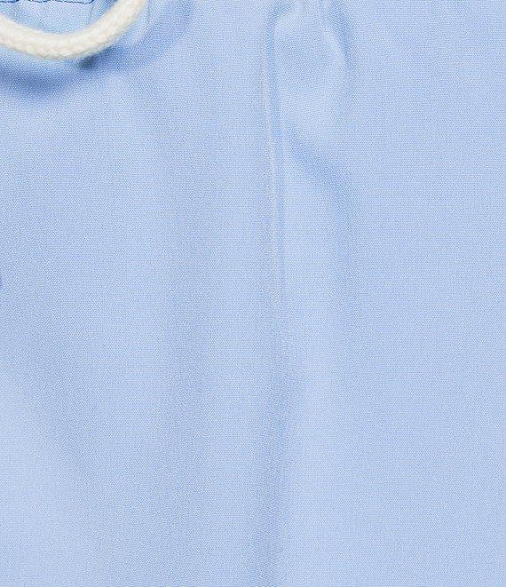 Polo Ralph Lauren Traveler Solid 5.75#double; Inseam Swim Trunks Product Image