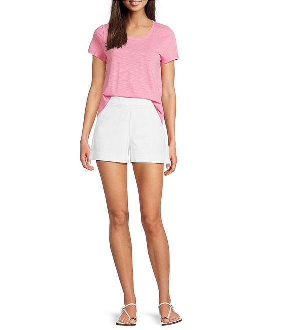 Lilly Pulitzer Etta Scoop Neck Short Sleeve Tee Product Image