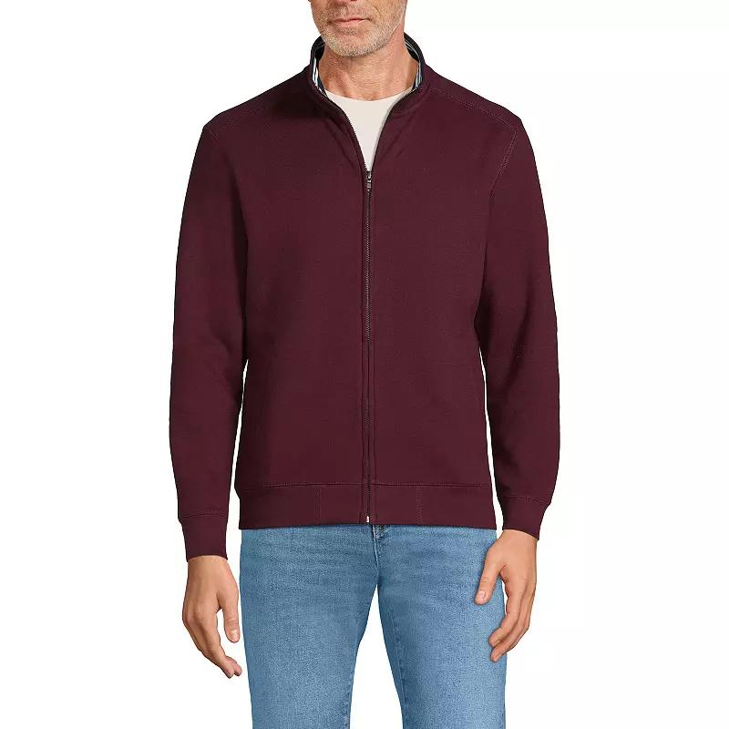 Men's Lands' End Serious Sweats Long Sleeve Zip-Up Sweatshirt,  Product Image