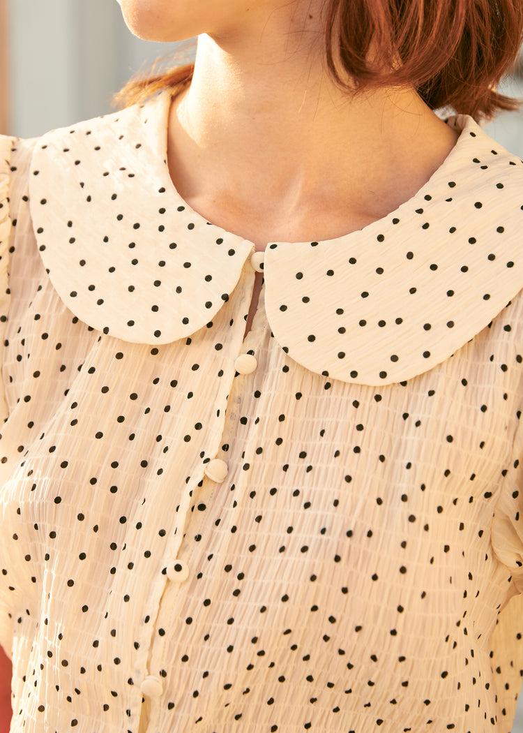 Prim & Peplum Blouse Product Image