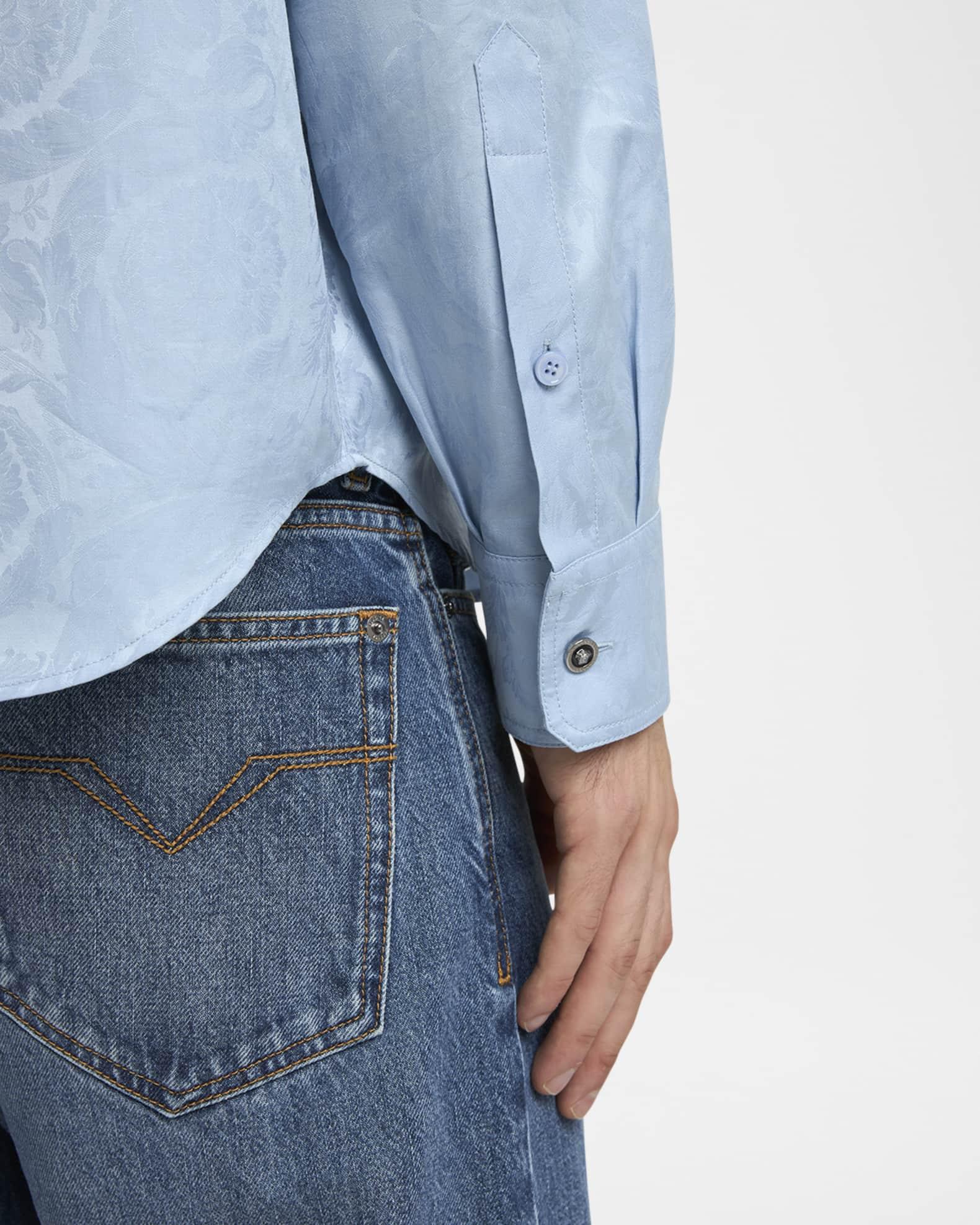 Men's Barocco Jacquard Sport Shirt Product Image