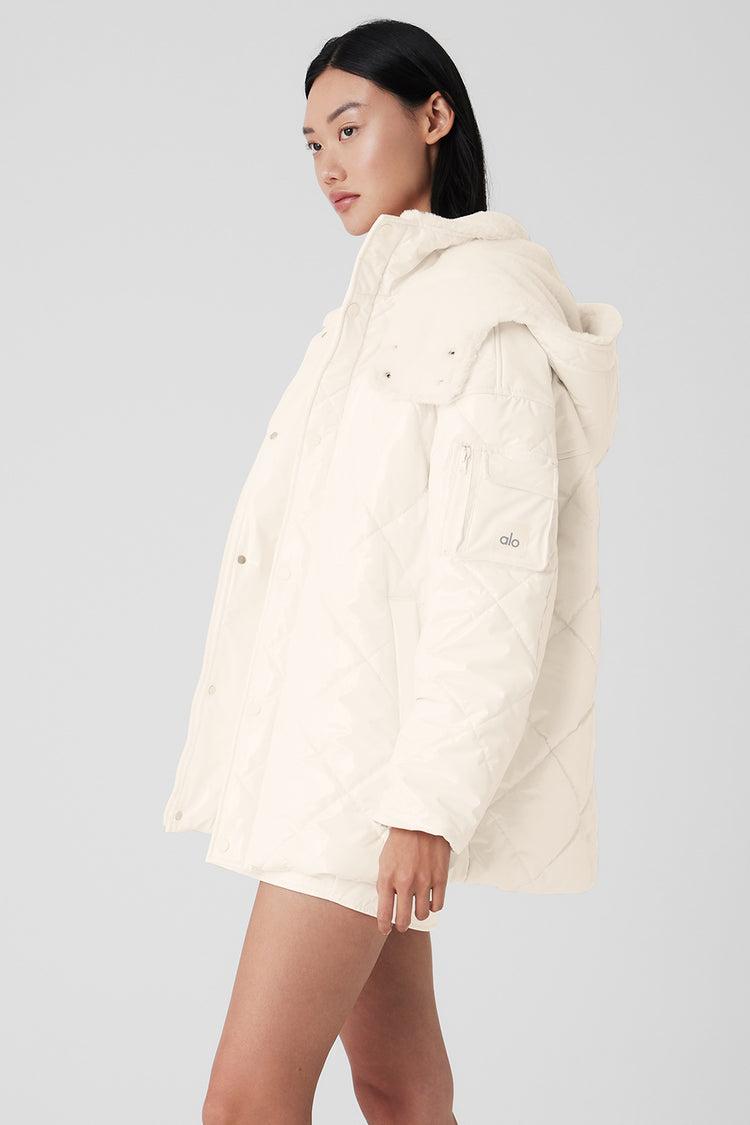 Snomoto Puffer Jacket - Ivory Product Image