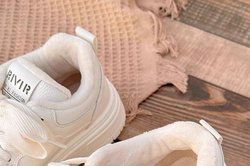 Platform Panel Sneakers Product Image