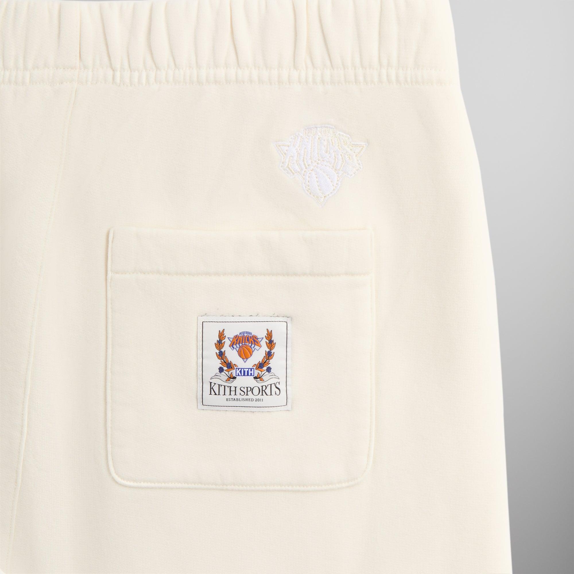 Kith for the New York Knicks Wingman Vintage Nelson Sweatpant - Sandrift Male Product Image