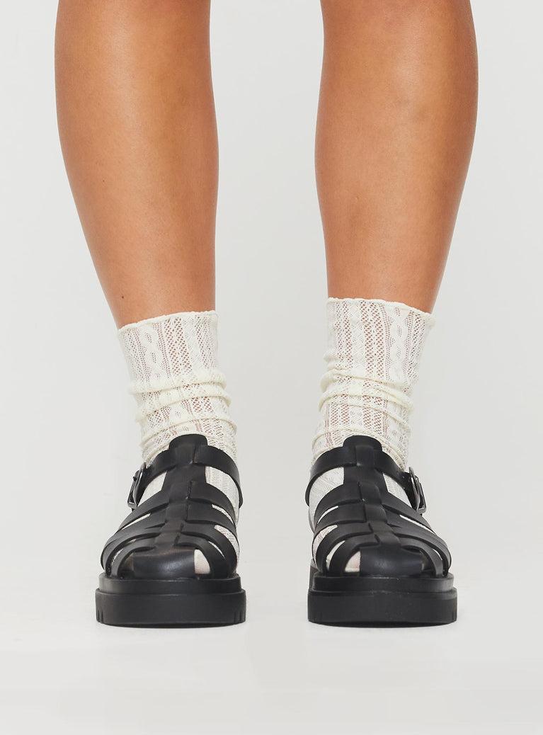 Ryland Sandals Black Product Image