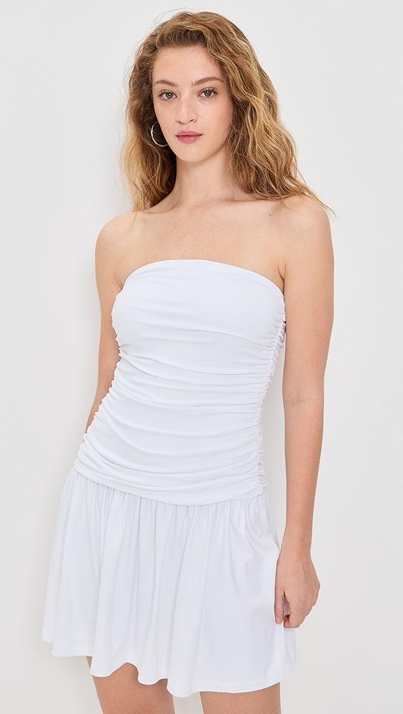 Susana Monaco Tube Gathered Flared Dress | Shopbop Product Image