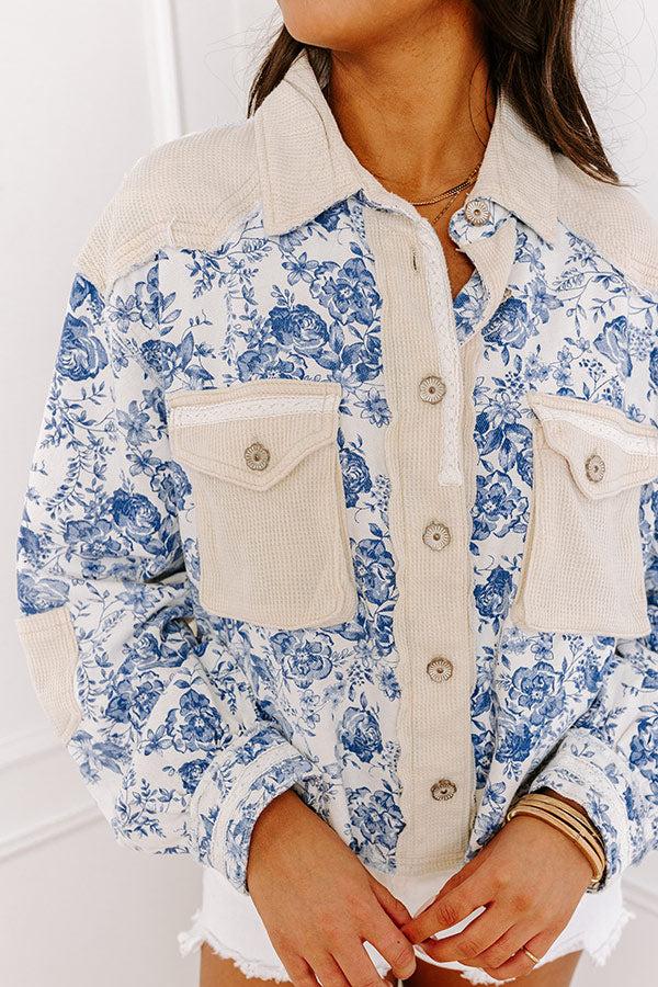 Garden Picnic Floral Jacket Product Image