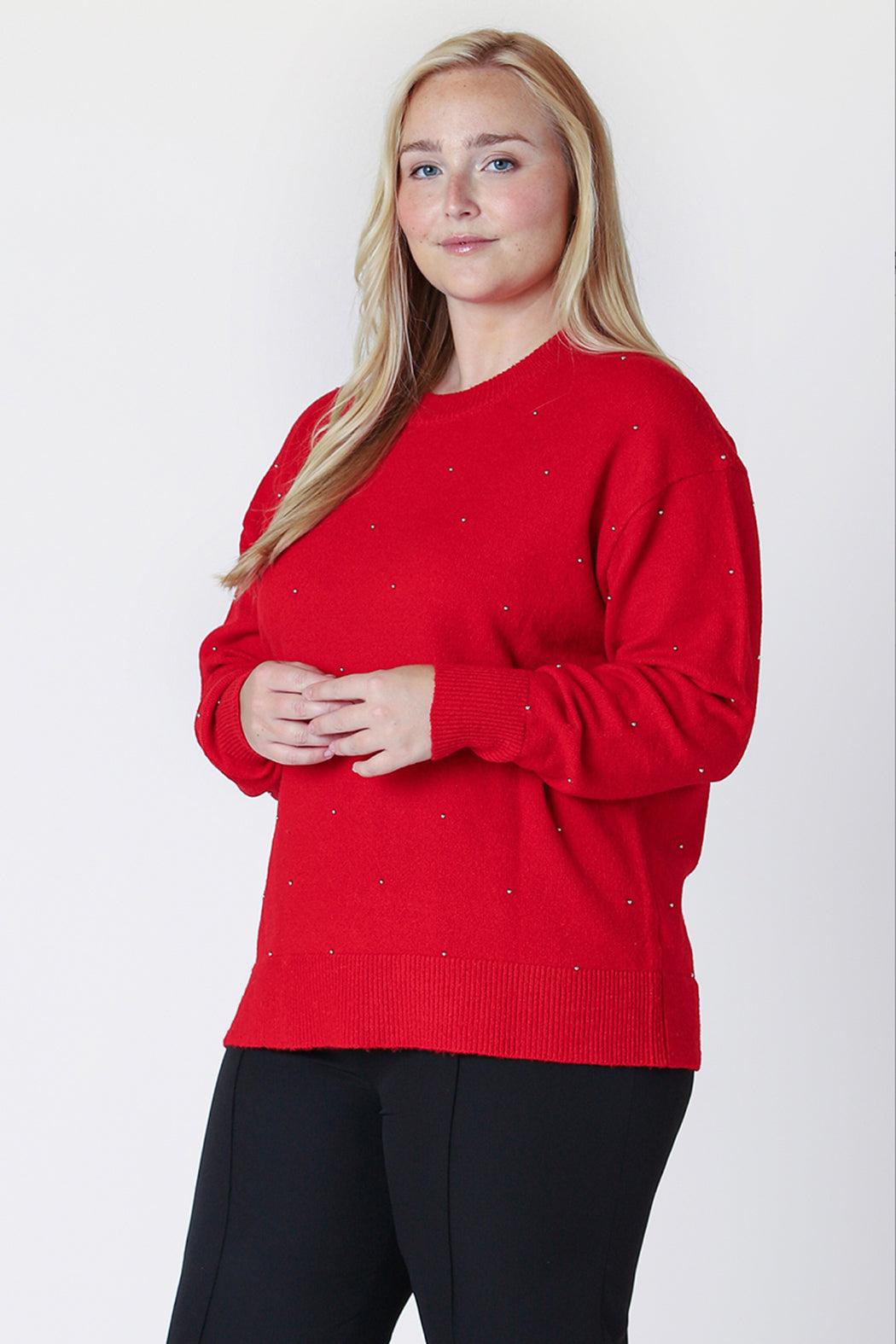 Embellished Crewneck Sweater Product Image