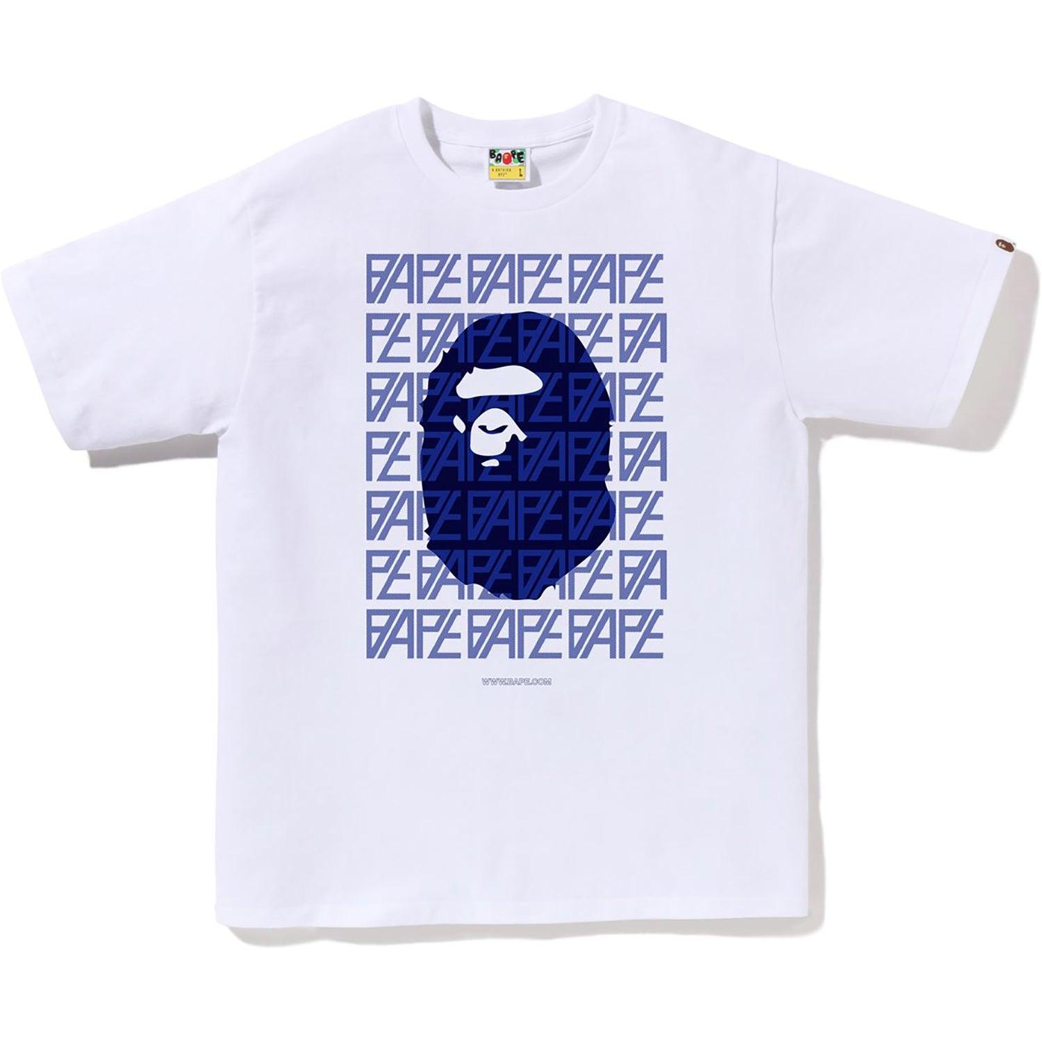 BAPE LOGO MONOGRAM TEE MENS Male Product Image
