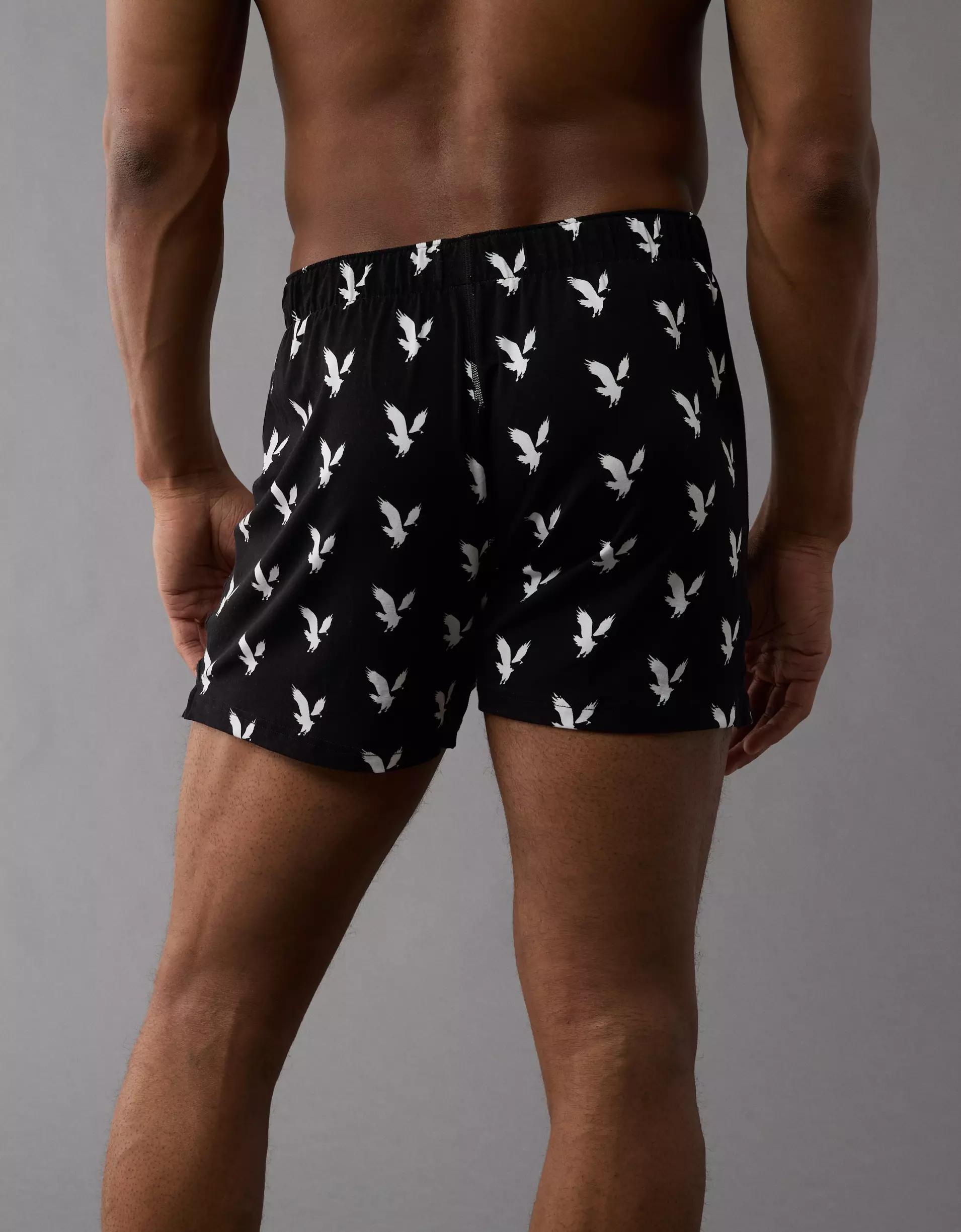 AEO Men's Eagles Slim Knit Ultra Soft Boxer Short Product Image