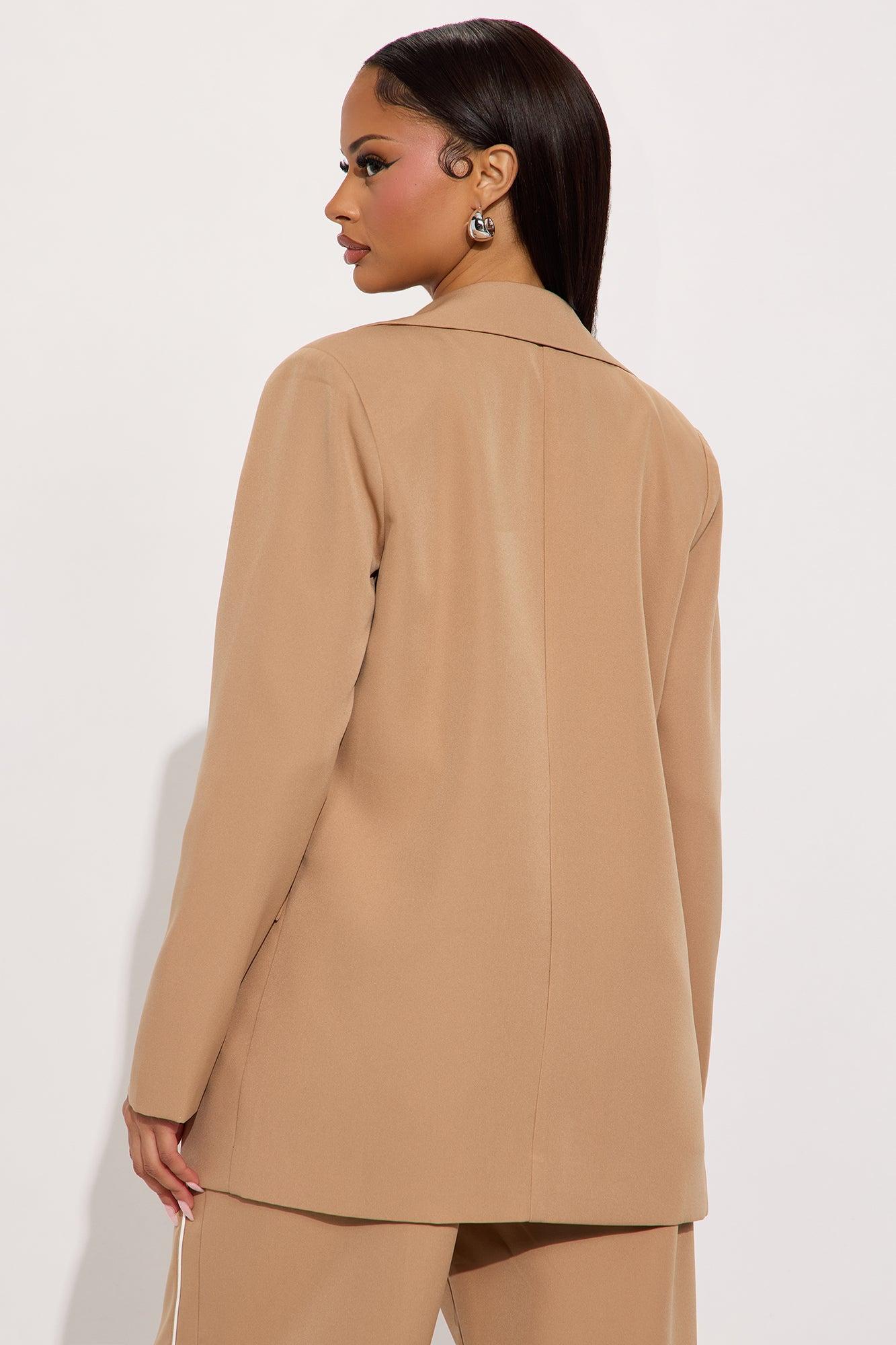 High Investment Blazer - Khaki Female Product Image