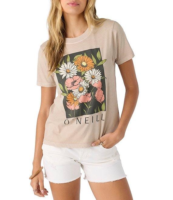 O'Neill Heritage Daisy Short Sleeve Jersey T-Shirt Product Image