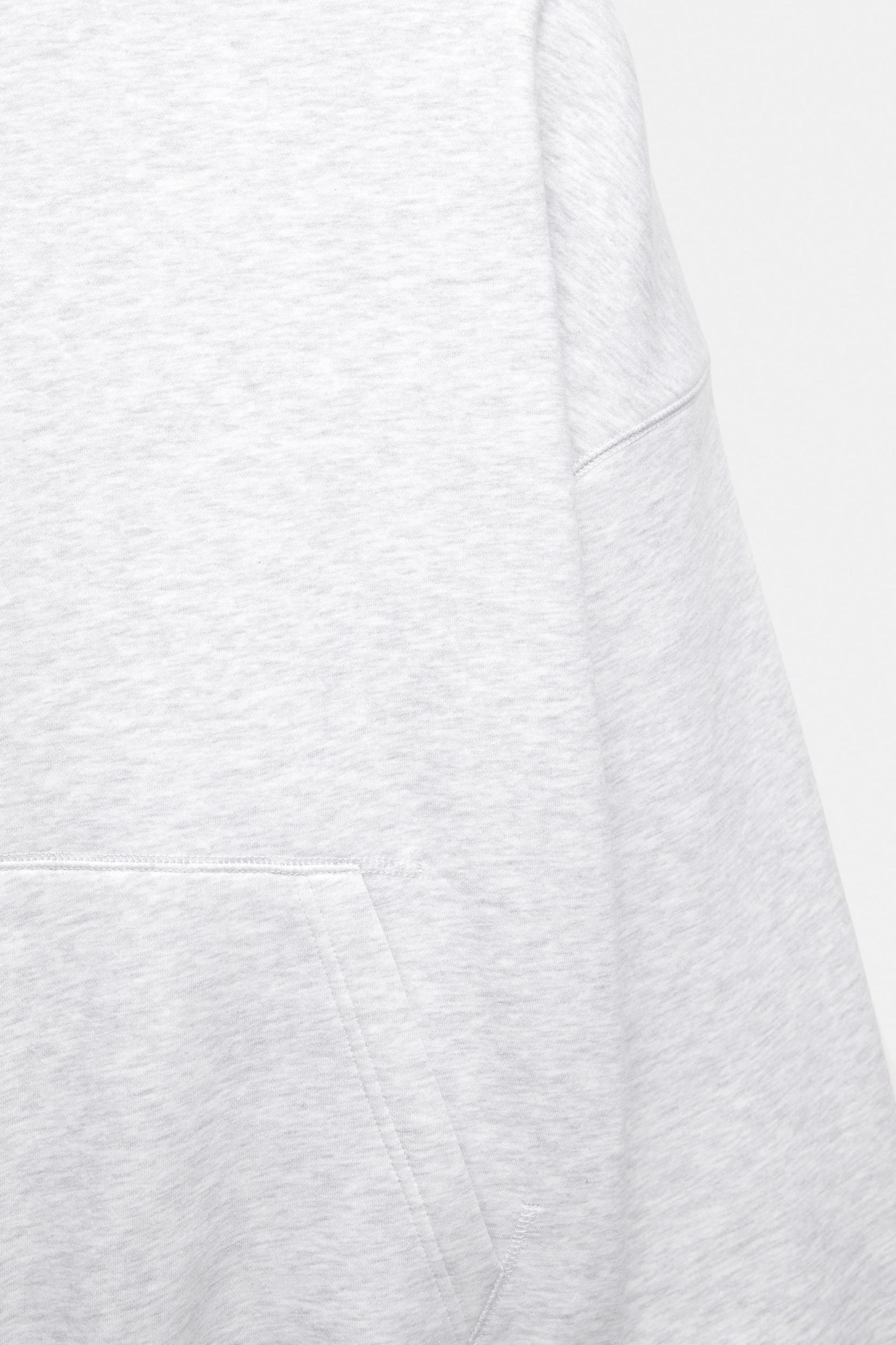 Boxy hooded sweatshirt Product Image