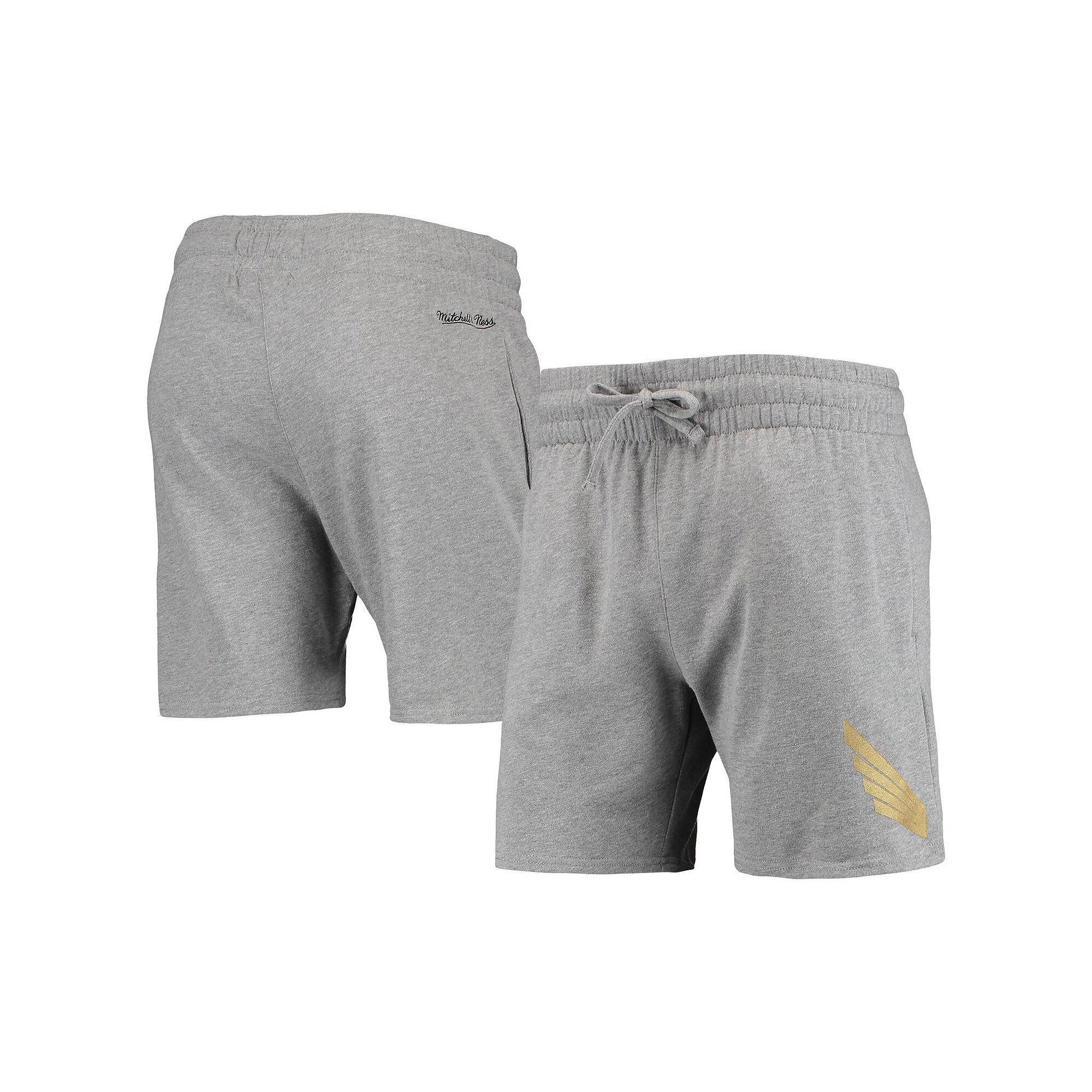 Women's Mitchell & Ness Gray LAFC Logo Shorts,  Product Image