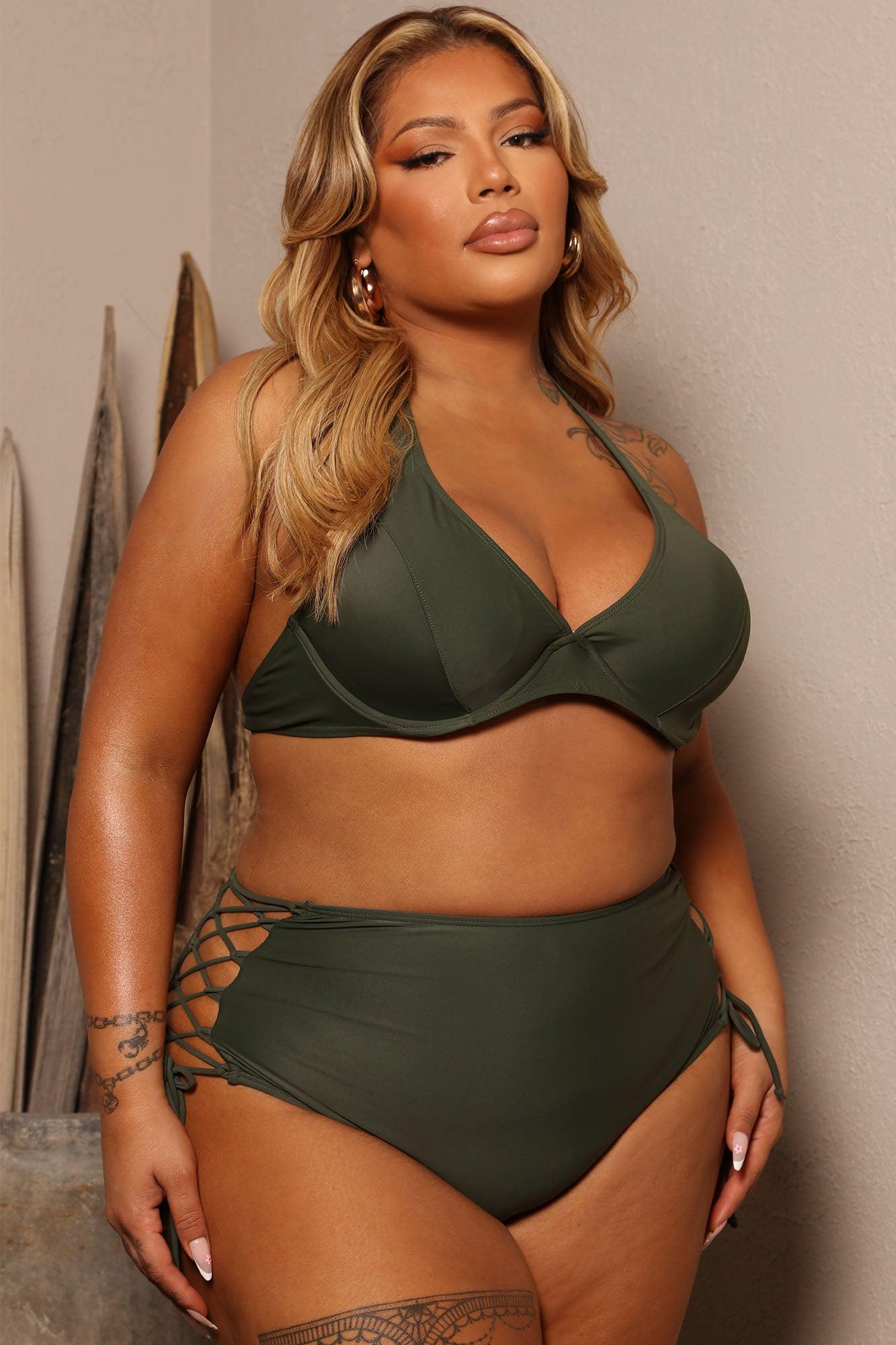 Libra Bikini - Olive Product Image