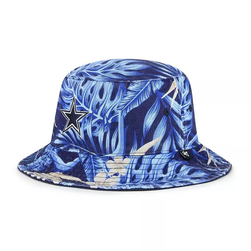 Men's '47 Navy Dallas Cowboys Tropicalia Bucket Hat, Blue Product Image