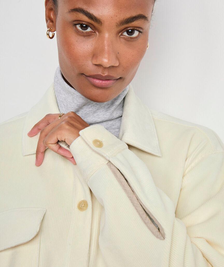 Cozy Cord Shirt Jacket Product Image