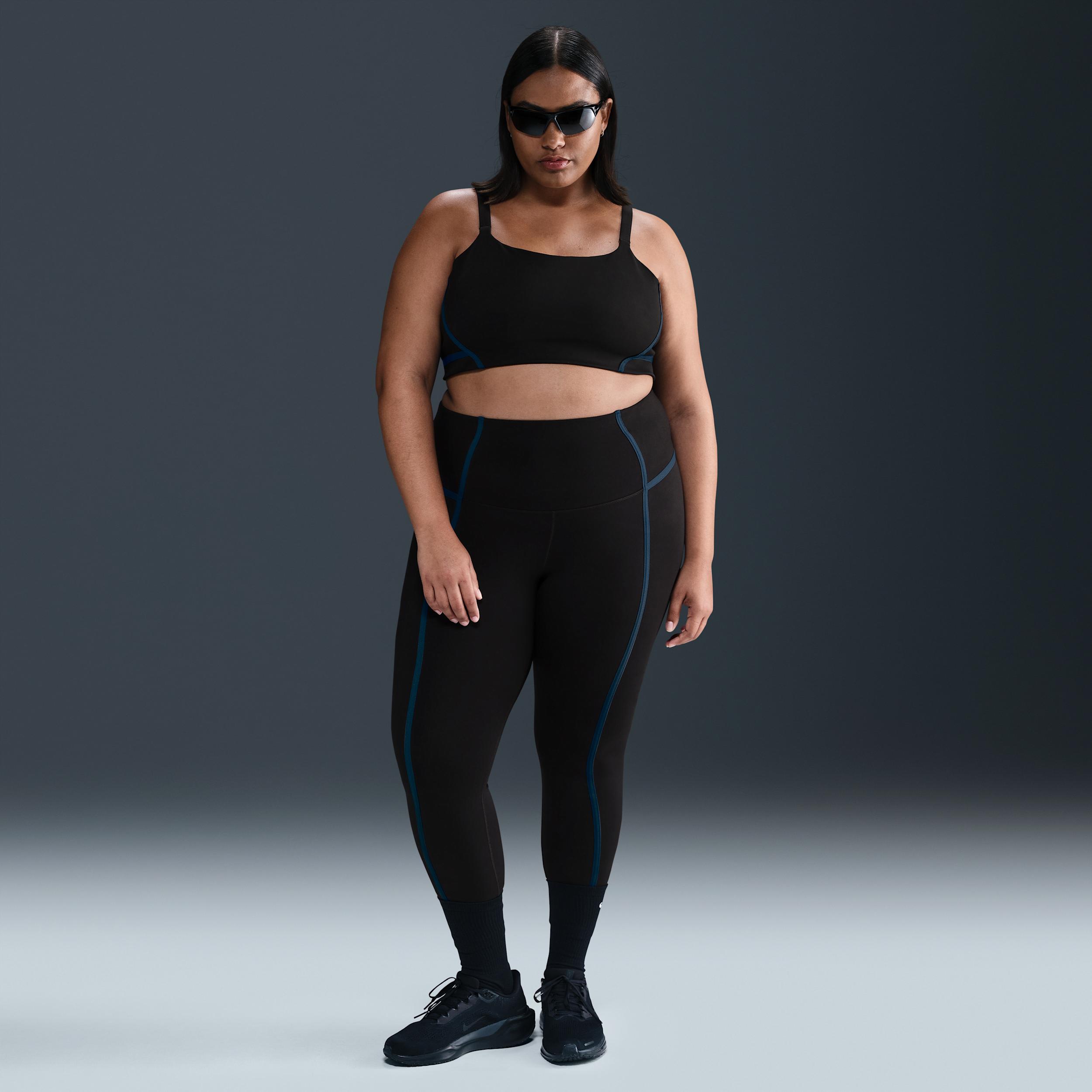 Nike Womens One Convertible Light-Support Lightly Lined Sports Bra (Plus Size) | HF5368-010 Product Image