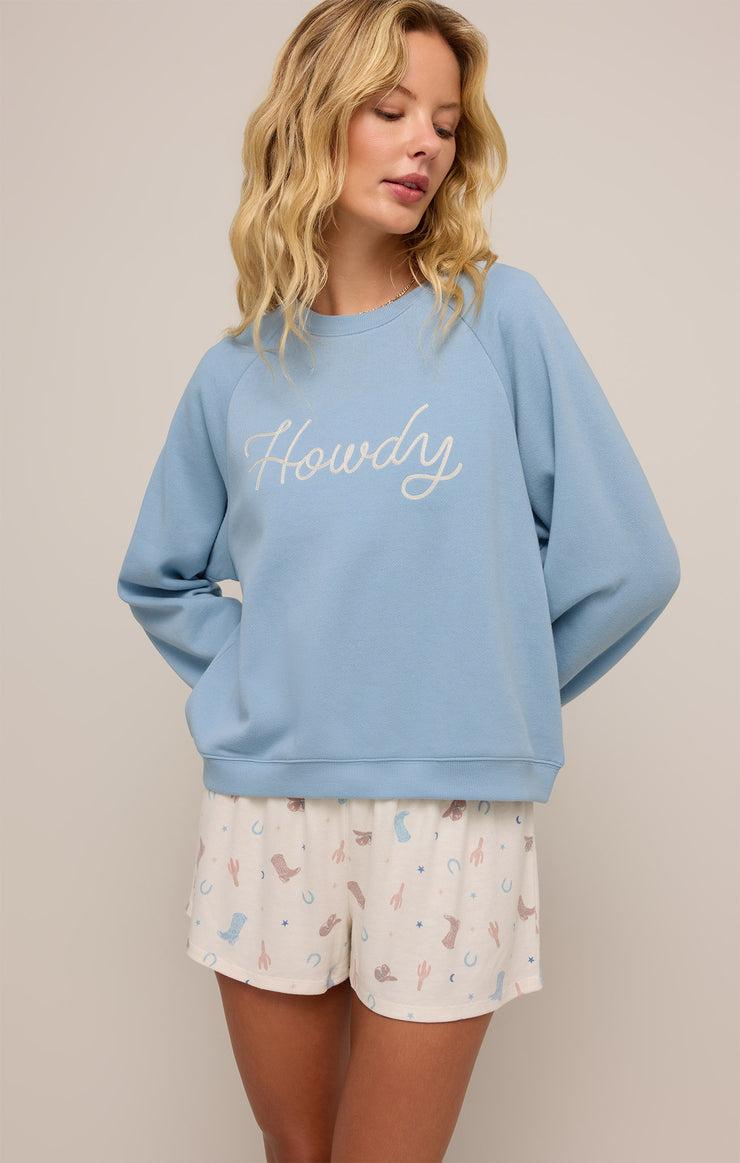 HOWDY FLEECE SWEATSHIRT Product Image