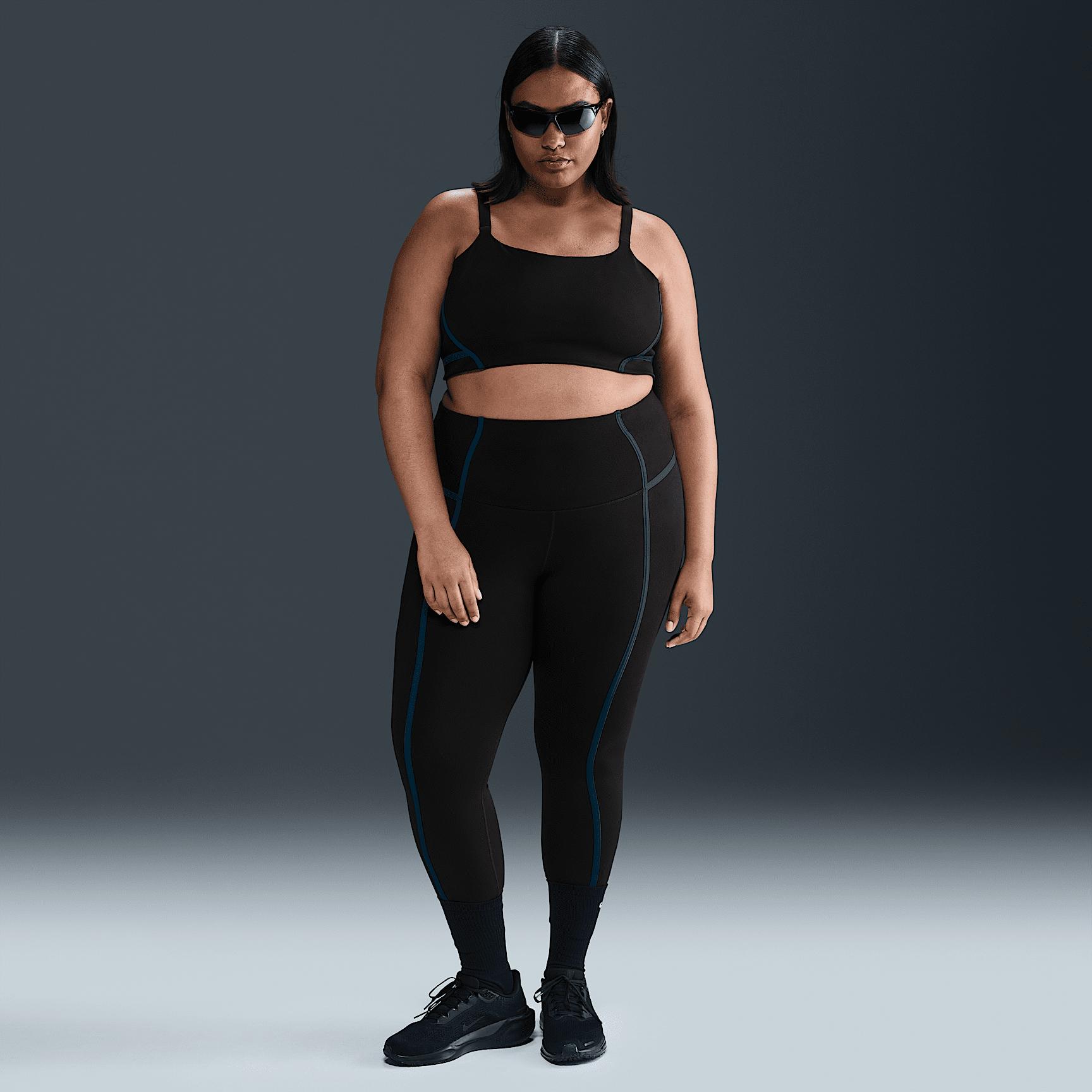 Nike Womens One Convertible Light-Support Lightly Lined Sports Bra (Plus Size) | HF5368-010 Product Image