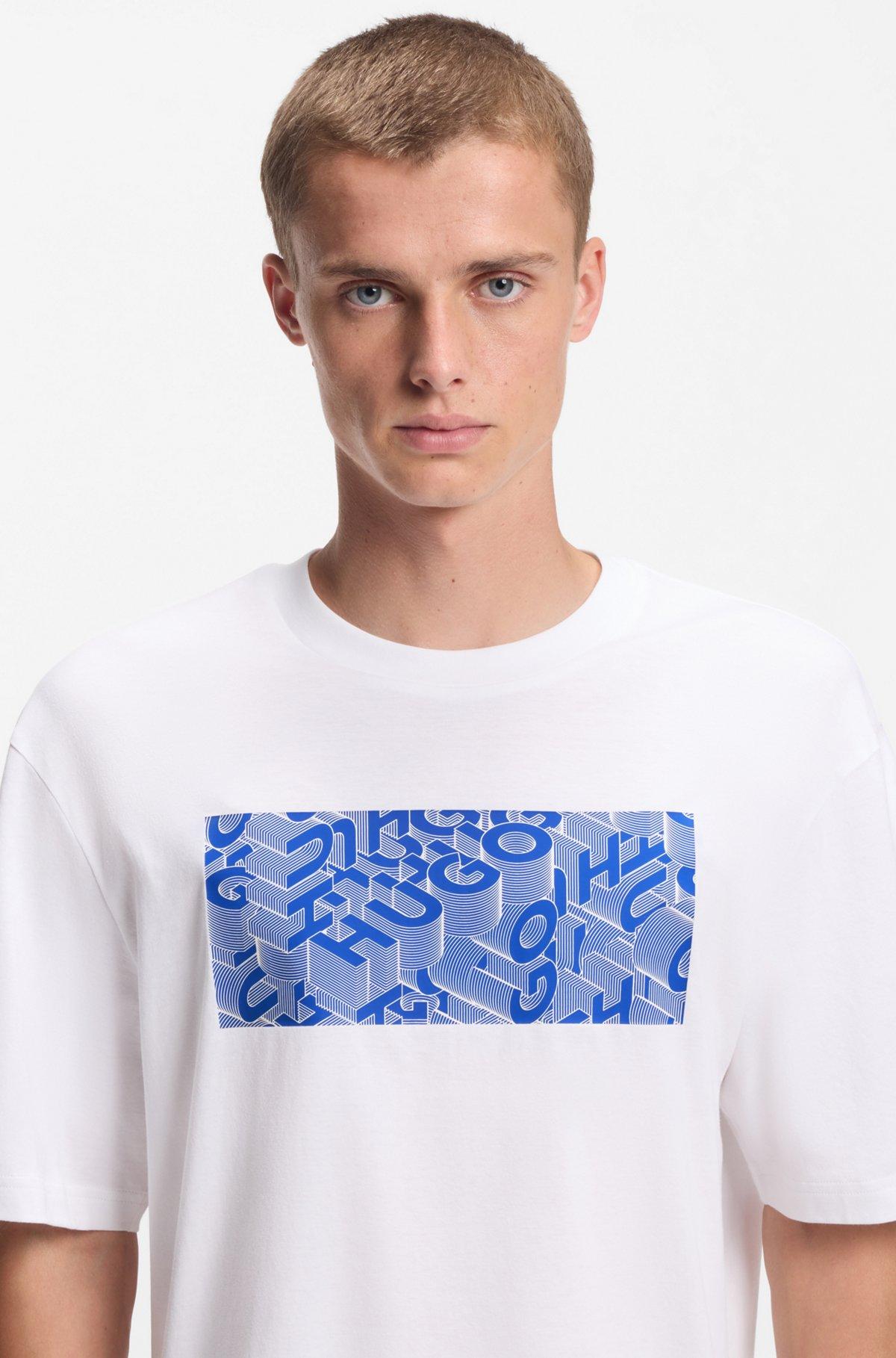 Printed-artwork T-shirt in cotton jersey Product Image