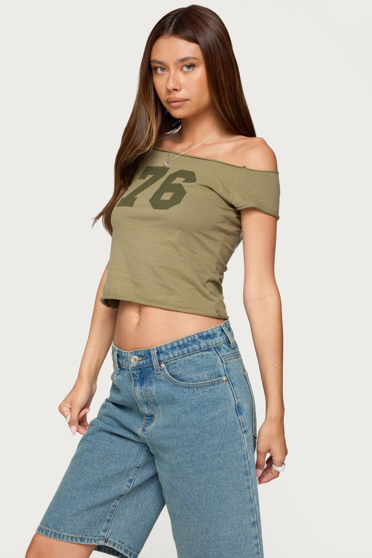 76 Off Shoulder Top Product Image
