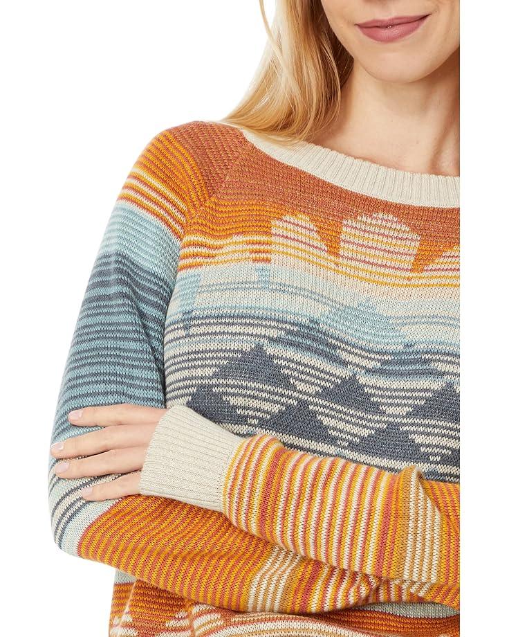 Washed Cable V Neck Product Image