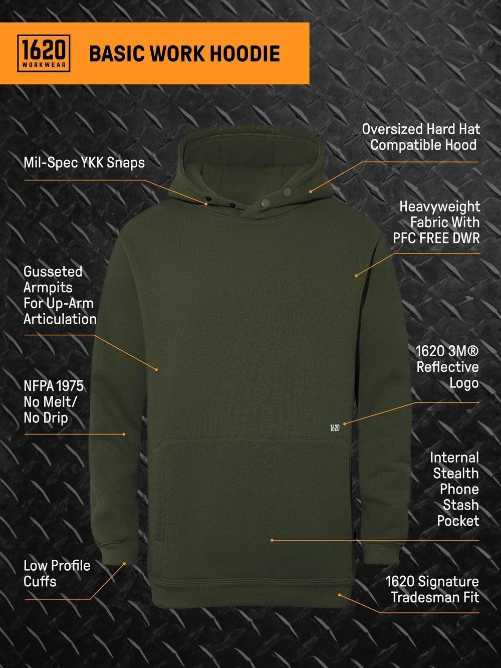 Basic Work Hoodie Product Image