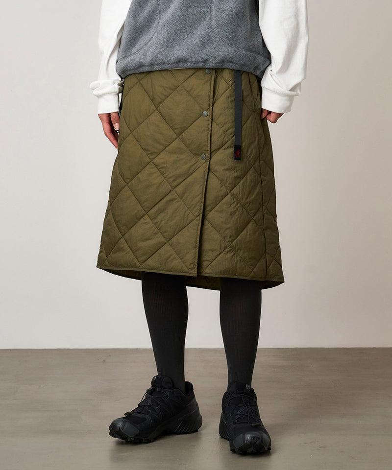 Thermal Insulation Quilted Skirt Female Product Image