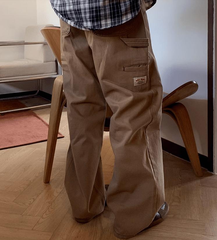 RT No. 11823 WORKWEAR RELAX STRAIGHT JEANS Product Image