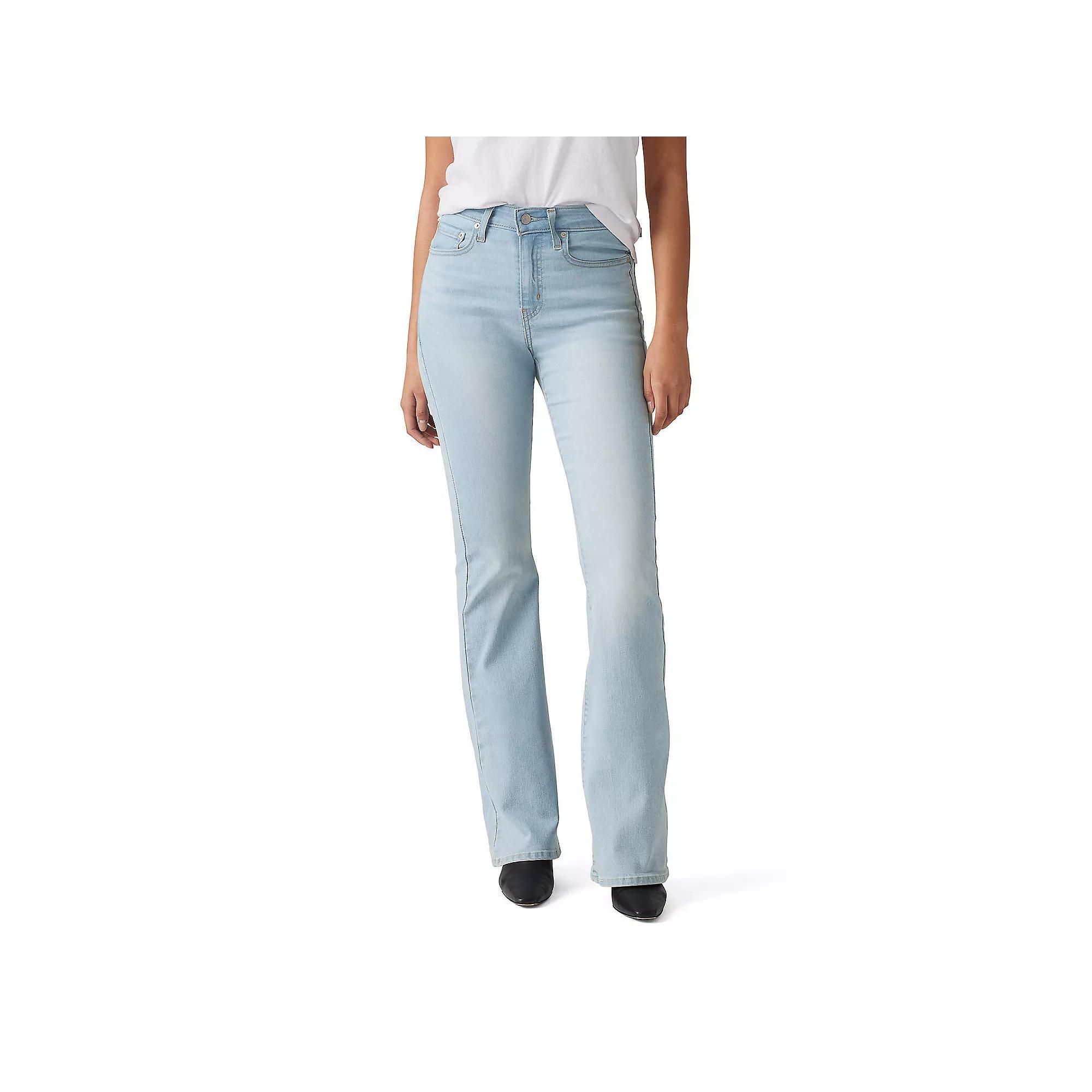 Women's Levi's® 726 High-Rise Flare Jeans, Size: 24(US 00)Medium, External Blue Light Product Image