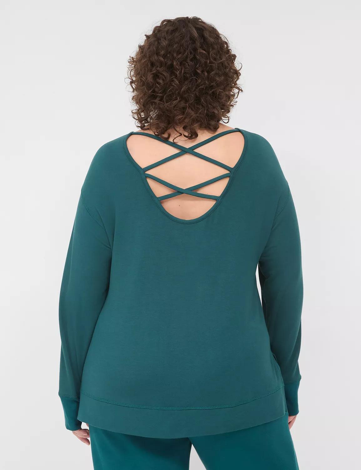 LIVI French Terry Back-Detail Tunic Product Image