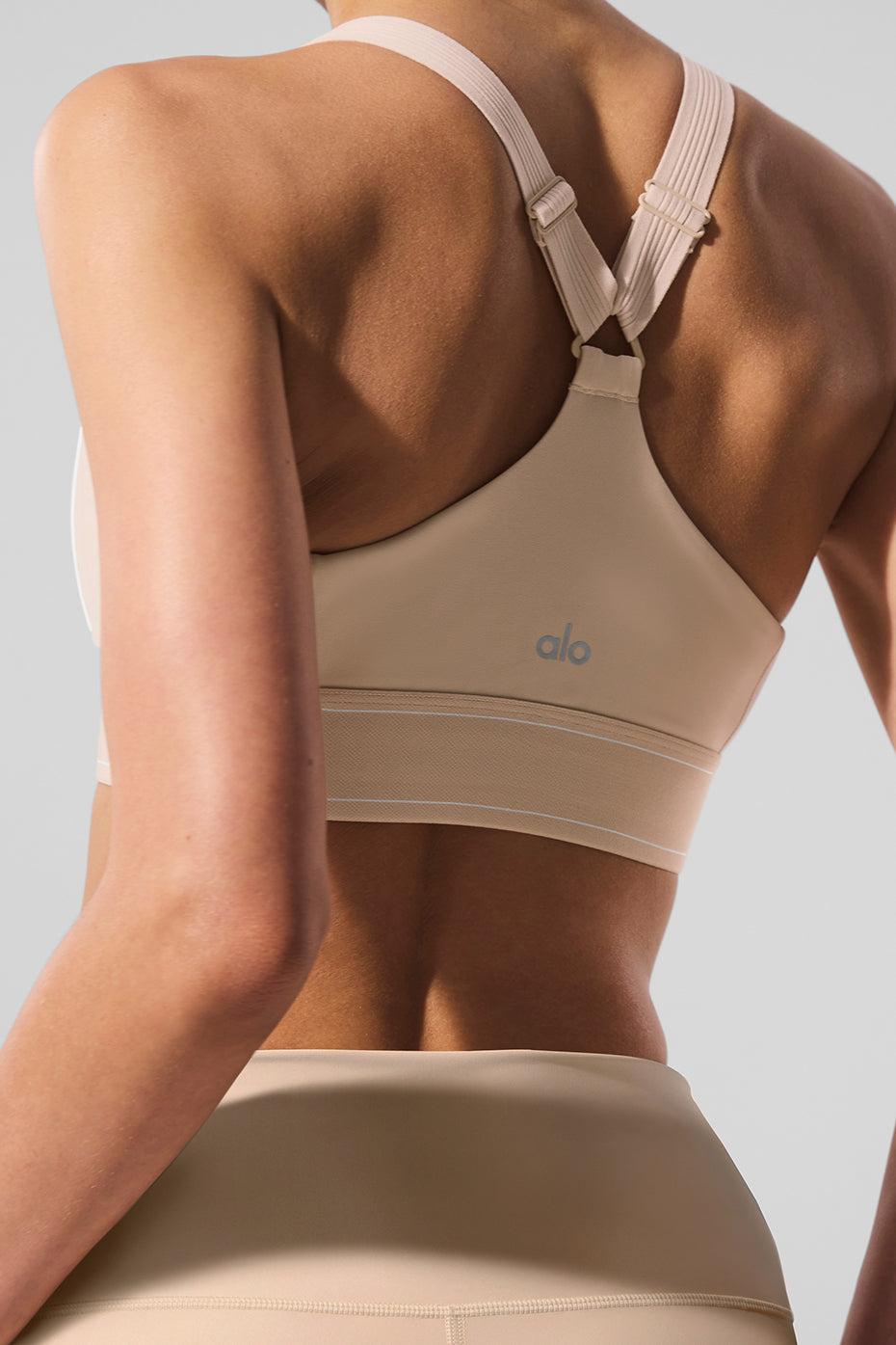 Airlift Suit Up Bra - Macadamia/White Product Image