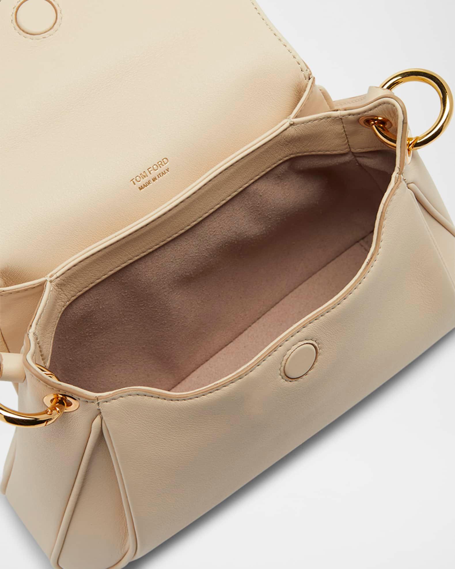 Tara Small Shoulder Bag in Grain Leather  Product Image