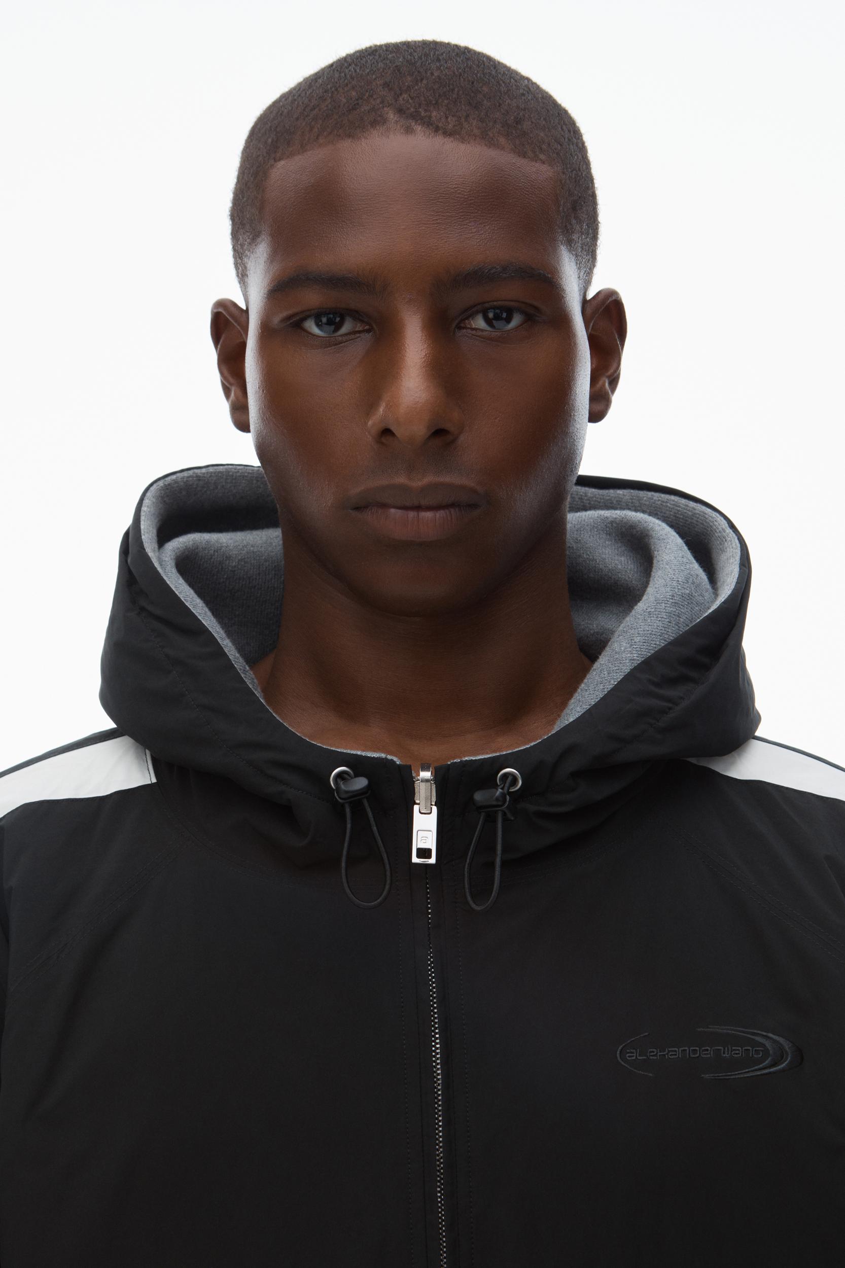 Unisex Reversible Raglan Hoodie Product Image