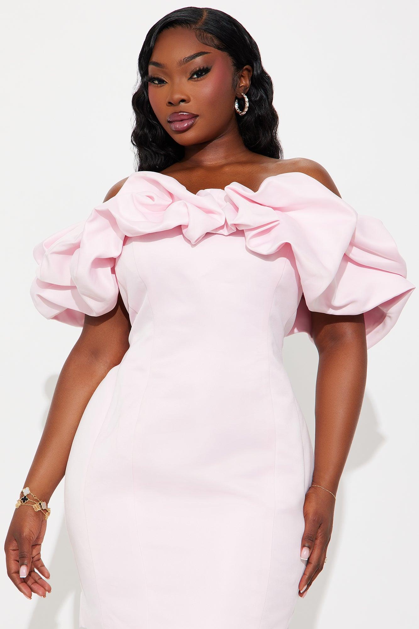 Tall Parisian Nights Mini Dress - Pink Female Product Image