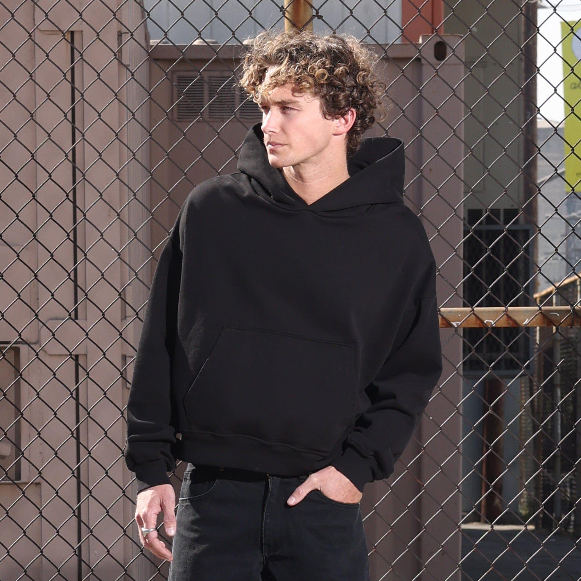 The Bowery Crop Hoodie Male Product Image