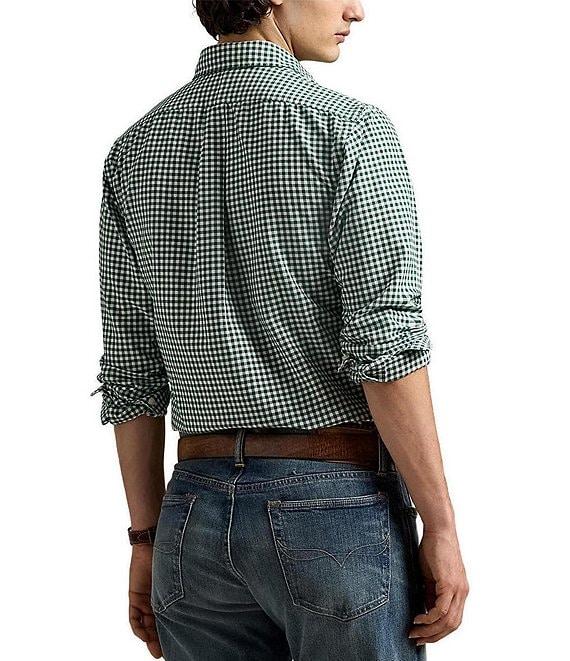 Polo Ralph Lauren Classic Fit Oxford Pine Long Sleeve Woven Shirt Product Image